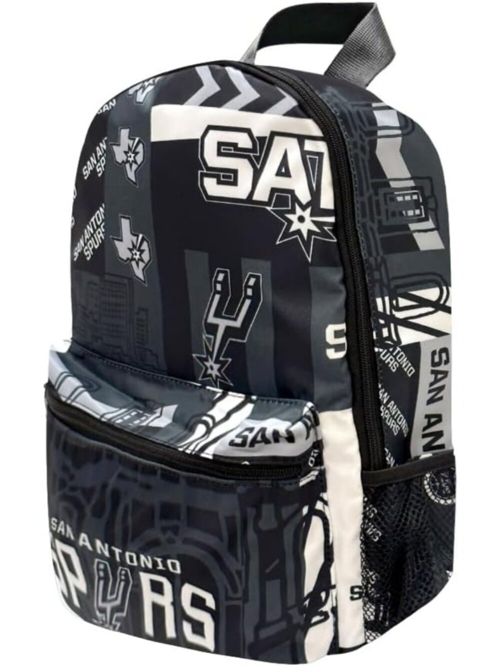 Stylish San Antonio Spurs Backpack - Durable, Lightweight, Perfect for Adults